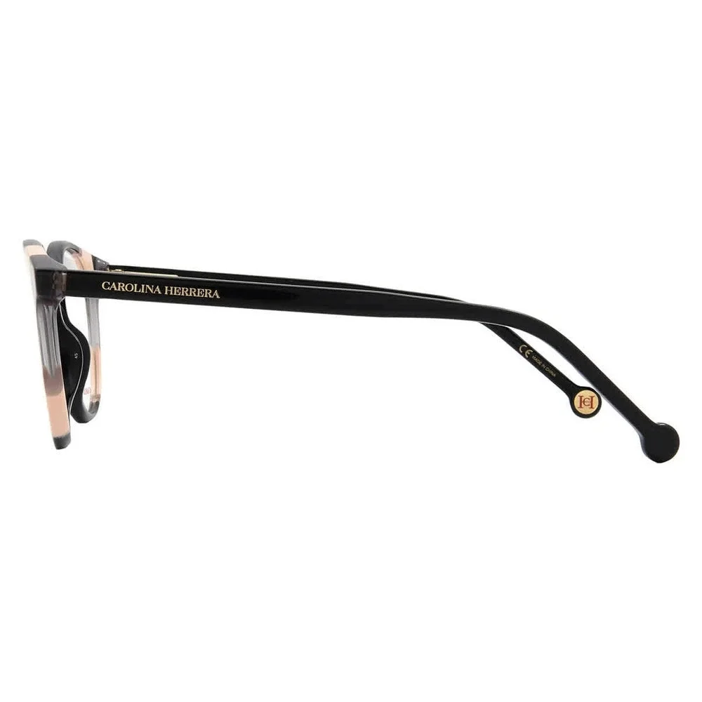 NWT Carolina Herrera CH0067-0KDX-52 Black 52mm Eyeglasses